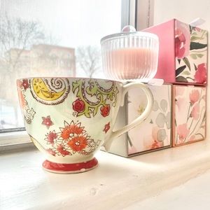 3 for $20 [Anthropologie] Floral Paisley Mug